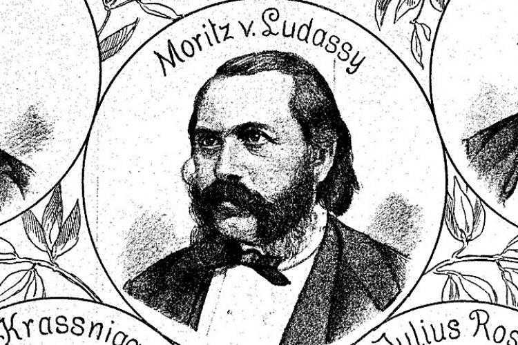 Moritz Gans von Lúdassy szoros kapcsolata Magyarországgal