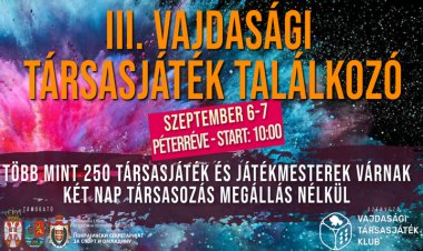 III. VAJDASÁGI  TÁRSASJÁTÉK  TALÁLKOZÓ