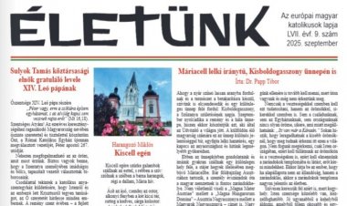 Életünk 2025. szeptemberi száma