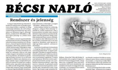 Megjelent a Bécsi Napló XLVI. évf. 5.száma